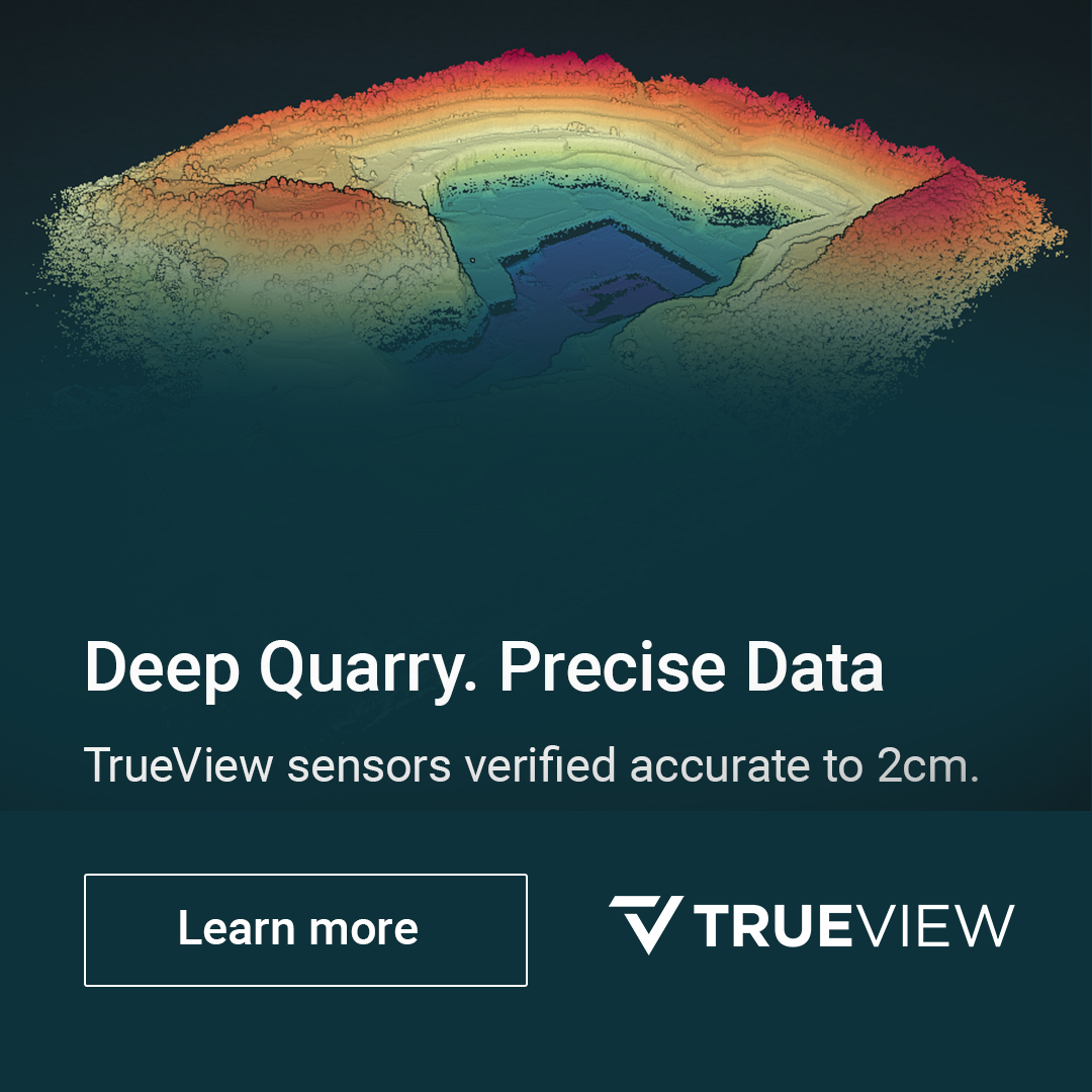 TrueView Systems Demonstrate Precision in Deep Quarry Survey