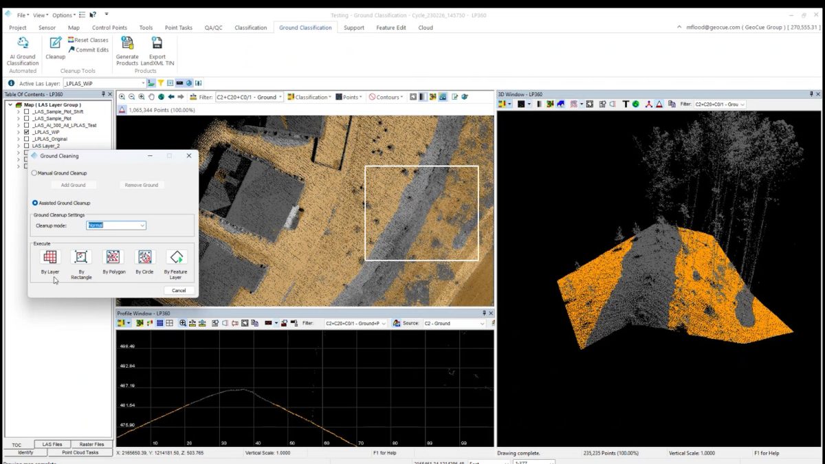 New in LP360: Ground Cleanup Tools Streamline Your Classification Workflow