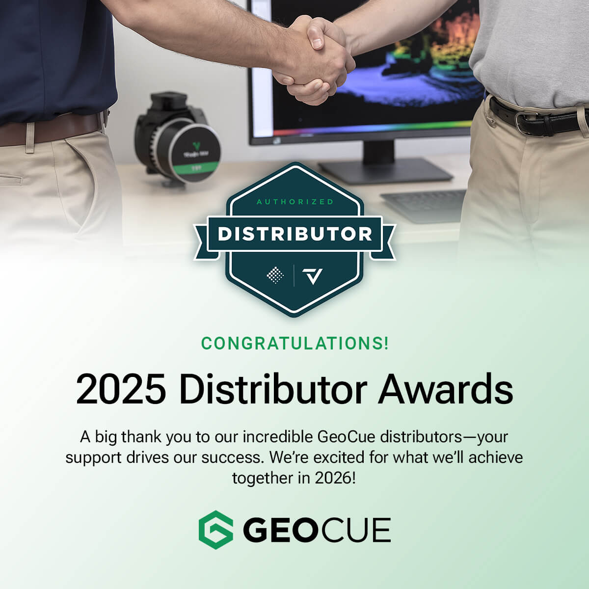 The 2025 GeoCue Distributor Awards